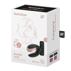 Satisfyer Stimulateur connecté Double Love Luxury Couples